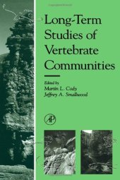 book Long-Term Studies of Vertebrate Communities