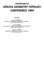 book Proceedings of Gokova Geometry-Topology Conference 1994