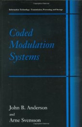 book Coded Modulation Systems (Information Technology: Transmission, Processing and Storage)