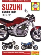 book Suzuki GS500E Twin Service and Repair Manual: 89 To 97 (Haynes Manuals)