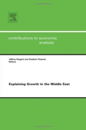 book Explaining Growth in the Middle East