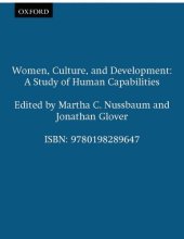 book Women, Culture, and Development: A Study of Human Capabilities (Studies in Development Economics)