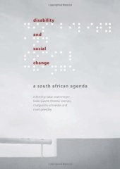 book Disability and Social Change: A South African Agenda