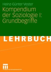 book Kompendium der Soziologie I: Grundbegriffe