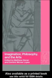 book Imagination, Philosophy and the Arts