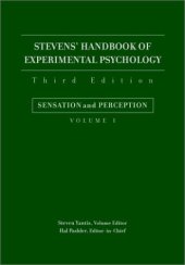 book Stevens' Handbook of Experimental Psychology, Sensation and Perception