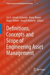 book Definitions, Concepts and Scope of Engineering Asset Management