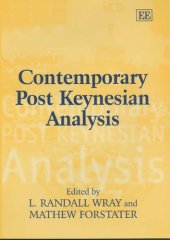 book Contemporary Post Keynesian Analysis: Keyensian Analysis (Contemporary Post Keynesian Analysis)