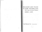 book Religion and Trade in New Netherland: Dutch Origins and American Development