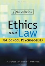 book Ethics and Law for School Psychologists 5th Edition