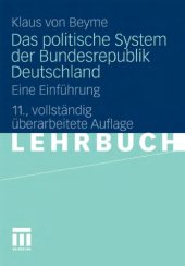 book Das politische System der Bundesrepublik Deutschland: Eine Einführung. 11. Auflage (Lehrbuch)