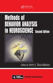 book Methods of Behavior Analysis in Neuroscience, Second Edition (Frontiers in Neuroscience)