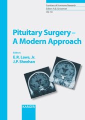 book Pituitary Surgery: A Modern Approach (Frontiers of Hormone Research)