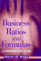 book Business Ratios and Formulas: A Comprehensive Guide (2002)