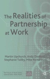 book The Realities of Partnership at Work (Future of Work)