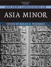 book The Ancient Languages of Asia Minor