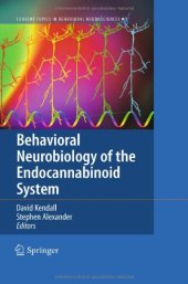 book Behavioral Neurobiology of the Endocannabinoid System