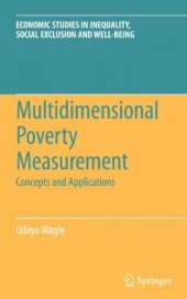 book Multidimensional Poverty Measurement: Concepts and Applications