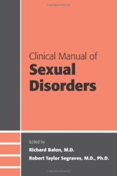 book Clinical Manual of Sexual Disorders