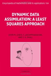 book Dynamic Data Assimilation: A Least Squares Approach (Encyclopedia of Mathematics and its Applications)