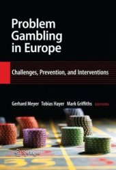 book Problem Gambling in Europe: Challenges, Prevention, and Interventions