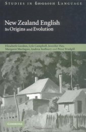 book New Zealand English: Its Origins and Evolution (Studies in English Language)