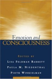 book Emotion and Consciousness