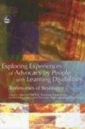 book Exploring Experiences of Advocacy by People With Learning Disabilities: Testimonies of Resistance