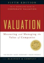 book Valuation: Measuring and Managing the Value of Companies, 5th Edition (University Edition)