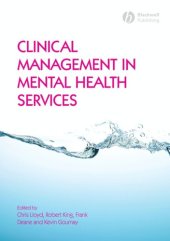 book Clinical Management in Mental Health Services