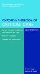 book Oxford Handbook of Critical Care (Oxford Handbooks) - 2nd Edition