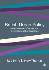 book British Urban Policy: An Evaluation of the Urban Development Corporations