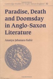 book Paradise, Death and Doomsday in Anglo-Saxon Literature