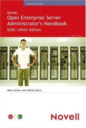 book Novell Open Enterprise Server Administrator's Handbook, SUSE LINUX Edition