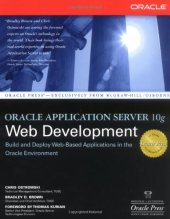 book Oracle Application Server 10g Web Development