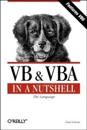 book VB and VBA in a Nutshell: The Languages