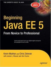 book Beginning Java EE 5: From Novice to Professional