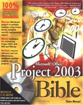 book Microsoft Office Project 2003 Bible