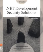 book .Net Development Security Solutions