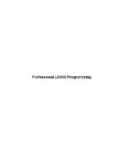 book Professional Linux Programming