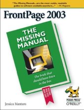 book FrontPage 2003: The Missing Manual