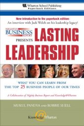 book Nightly Business Report Presents Lasting Leadership: What You Can Learn from the Top 25 Business People of our Times