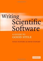 book Writing scientific software: a guide for good style