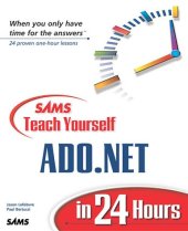 book Sams Teach Yourself ADO.NET in 24 Hours