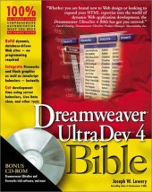 book Dreamweaver Ultradev ''X'' Bible with CD-ROM