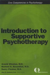 book Introduction to Supportive Psychotherapy (Core Competencies in Psychotherapy)