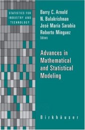 book Advances in Mathematical and Statistical Modeling