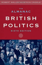 book Almanac of British Politics: 6th Edition