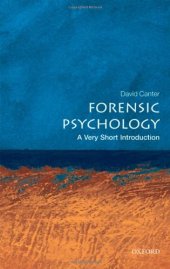 book Forensic Psychology: A Very Short Introduction