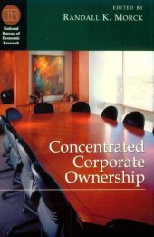 book Concentrated Corporate Ownership (National Bureau of Economic Research Conference Report)